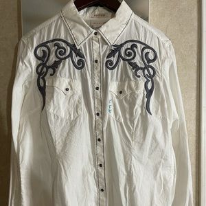 Ariat button up shirt.